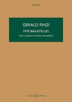 FIVE BAGATELLES OP. 23A CLARINETTE