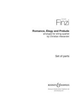ROMANCE, ELEGY AND PRELUDE MUSIQUE D'ENSEMBLE-ENSEMBLE DE PARTITIONS