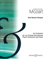 AVE VERUM CORPUS ORCHESTRE-PARTITION+PARTIES SEPAREES