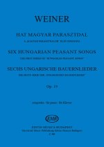 UNGARISCHE BAUERNLIEDER OP. 19 SERIE 1 PIANO