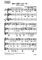 MILY SZEP VAGY TE.../CANZONETTA CHANT