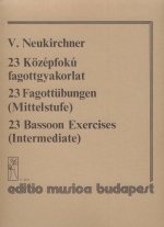 23 FAGOTTUBUNGEN FUR DIE MITTELSTUFE BASSON