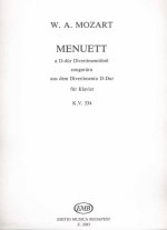 MENUETT AUS DEM DIVERTIMENTO D-DUR (KV 334) PIANO