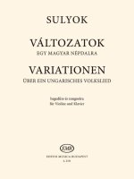 VARIATIONEN UBER EIN UNGARISCHES VOLKSLIED VIOLON