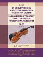 24 VORUBUNGEN OP. 37 ZU ETUDEN VON KREUTZER UND R VIOLON