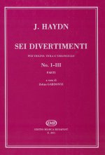 SEI DIVERTIMENTI FUR VIOLINE, VIOLA UND VIOLONCE MUSIQUE D'ENSEMBLE