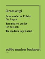 ZEHN MODERNE ETUDEN FUR FAGOTT BASSON