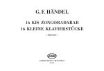 16 KLEINE KLAVIERSTUCKE PIANO