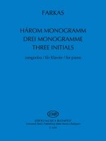 DREI MONOGRAMME PIANO
