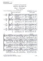 ROSE-MADRIGAL CHANT