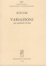 VARIAZIONI FUR BLASERQUINTETT MUSIQUE D'ENSEMBLE
