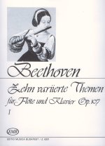ZEHN VARIIERTE THEMEN I OP. 107 FLUTE TRAVERSIERE