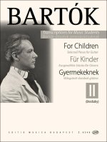 FUR KINDER II AUSGEWAHLTE STUCKE FUR GITARRE GUITARE