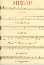 MISSA L'HOMME ARME FUR GEM. CHOR CHANT