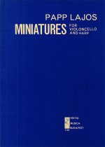 MINIATURES FUR VIOLONCELLO UND HARFE MUSIQUE D'ENSEMBLE