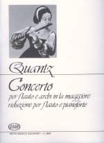 CONCERTO IN LA MAGGIORE PER FLAUTO E ARCHI FLUTE TRAVERSIERE