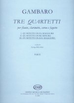 TRE QUARTETTI PER FLAUTO, CLARINETTO, CORO E FAGOT