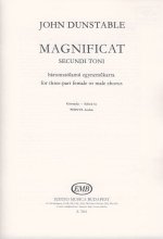 MAGNIFICAT SECUNDI TONI FUR DREISTIMMIGE FRAUEN-