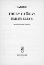 THURY GYORGY EMLEKEZETE CHANT