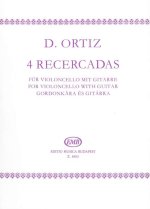 4 RECERCADAS FUR VIOLONCELLO MIT GITARRE MUSIQUE D'ENSEMBLE