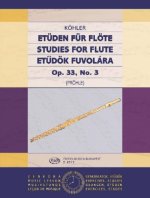 ETUDEN FUR FLOTE 3 OP. 33, NO. 3 FLUTE TRAVERSIERE