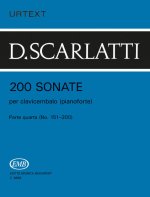200 SONATE PER CLAVICEMBALO 4 (PIANOFORTE) PIANO