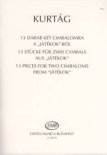 13 STUCKE FUR 2 CIMBALOMS AUS JATEKOK