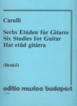 SECHS ETUDEN GUITARE