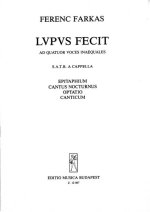 LUPUS FECIT CHANT
