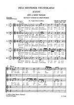 OLD MASTERS' MIXED CHORUSES V36 CHANT