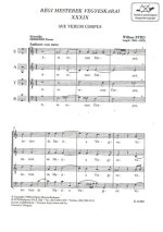 OLD MASTERS' MIXED CHORUSES V39 CHANT
