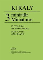 3 MINIATUREN  FLUTE TRAVERSIERE
