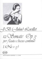 12 SONATEN OP 3 NR. 1 FLUTE TRAVERSIERE