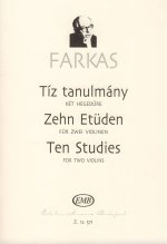 ZEHN ETUDEN VIOLONS
