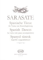 SPANISCHE TANZE FUR VIOLINE MIT KLAVIERBEGLEITUNG VIOLON