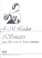3 SONATEN FLUTE TRAVERSIERE