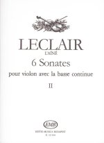 6 SONATEN II FUR VIOLINE UND BASSO CONTINUO VIOLON