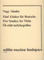 FUNF ETUDEN ALTO