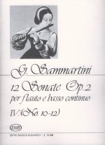12 SONATA, OP. 2 IV OP. 2 FLUTE TRAVERSIERE