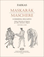 MASCARADE (COMMEDIA DELLOARTE) FUR OBOE, KLARIN MUSIQUE D'ENSEMBLE