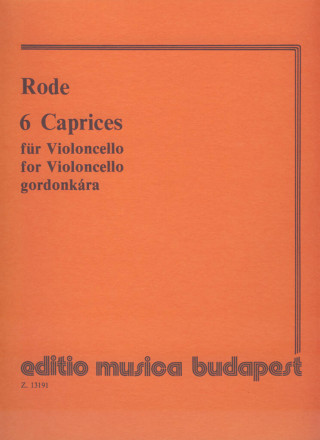 6 CAPRICES VIOLONCELLE