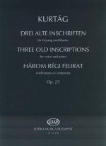 DREI ALTE INSCHRIFTEN OP. 25 CHANT