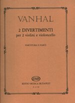 ZWEI DIVERTIMENTOS FUR ZWEI VIOLINEN UND VIOLONCEL MUSIQUE D'ENSEMBLE