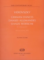 GERMAN DANCES FOR STRING QUARTET - 1989, REVISED MUSIQUE D'ENSEMBLE