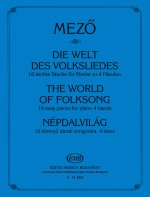 DIE WELT DES VOLKLIEDES - 16 LEICHTES STUCKE FUR K PIANO