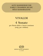 4 SONATE PER FLAUTO DOLCE E BASSO CONTINUO FLUTE A BEC