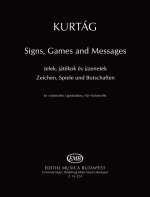 ZEICHEN, SPIELE UND BOTSCHAFTEN FUR VIOLONCELLO VIOLONCELLE