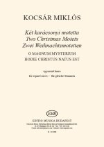 ZWEI WEIHNACHTSMOTETTEN O MAGNUM MYSTERIUM, HODI CHANT