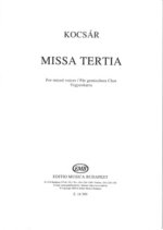 MISSA TERTIA FUR GEMISCHTEN CHOR CHANT