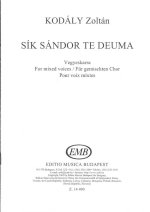SIK SANDOR TE DEUMA FUR GEMISCHTEN CHOR CHANT